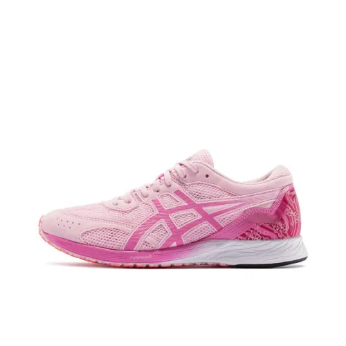 Asics Tartheredge 1 Дышащий и Легкий Низкий Топ Беговые кроссовки Женские Розовые