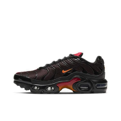 Nike Air Max Plus Low Top Женские Черный Оранжевый