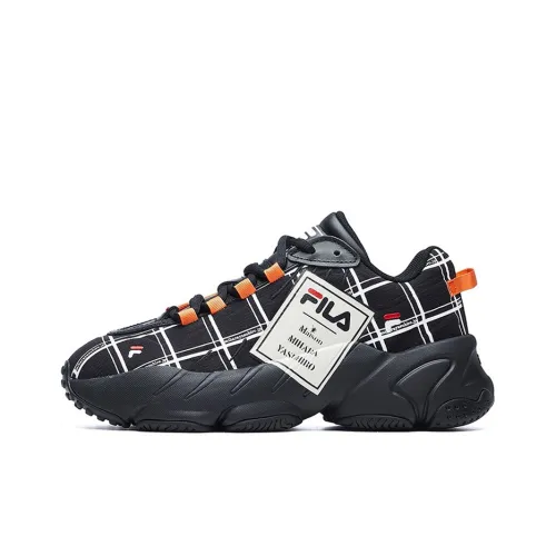 MIHARA YASUHIRO x FILA Ade Low Топ Марафон Беговые кроссовки Женские Черный