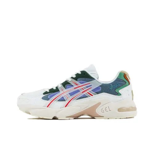 HBX x Asics Gel Kayano 5 Low Топ Повседневные Беговые Кроссовки Унисекс Белый Синий