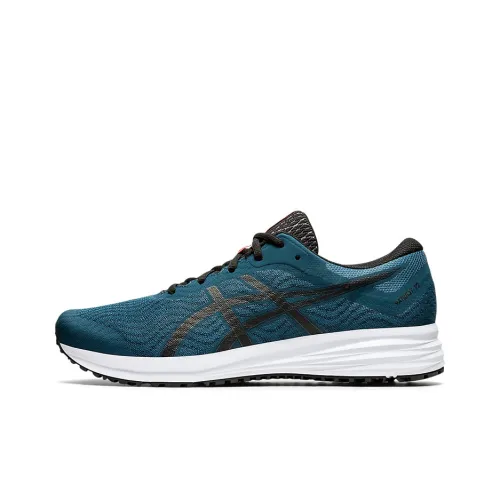 Asics Patriot 12 Low Топ Беговые кроссовки Мужской Синий Черный