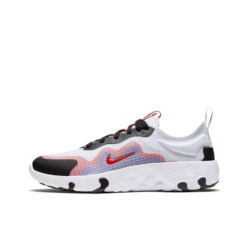 nike Renew Lucent Нескользящий Легкий Низкий Топ Беговые кроссовки Женские Белый Красный