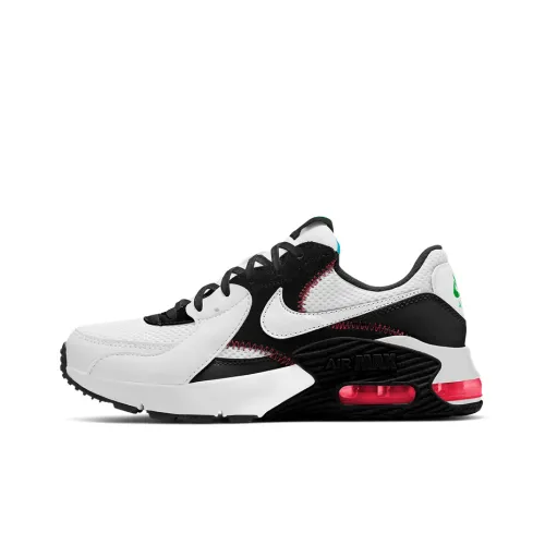 Nike Air Max Excee Low Беговые кроссовки Женские Белые Черные Красные