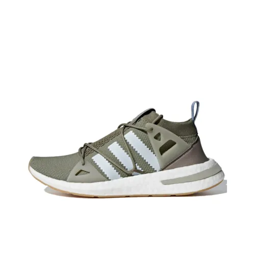 Adidas Originals Arkyn Shock Absorbers Slip-resistant Abrasion-resistant Low Top Беговые кроссовки Женские Зеленые