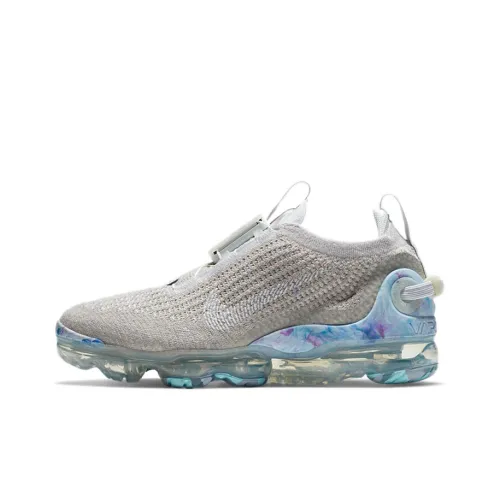 Nike Vapormax 2020 Low Топ Повседневные Беговые Кроссовки Женские Серый Синий