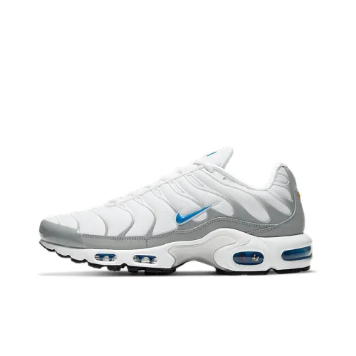 Nike Air Max Plus Low Топ Беговые кроссовки Мужские Синие Белые