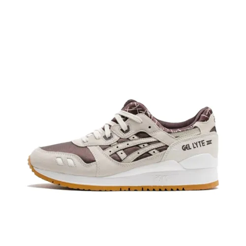 Asics Gel Lyte 3 Low Топ Повседневные Беговые Кроссовки Женские Темно-умбровая