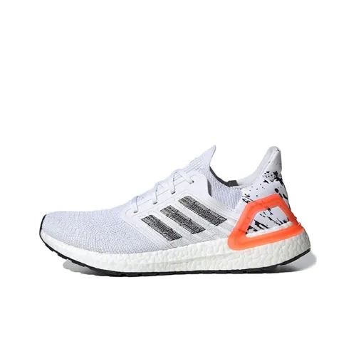 Adidas ULT Амортизаторы Slip-resistant Abrasion-resistant Низкий топ Повседневные Беговые кроссовки Мужские Ink Splatter