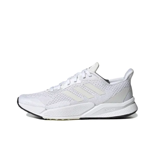 Adidas X9000l2 Slip-Resistant Амортизация Поддержка Низкий Топ Повседневные Беговые Кроссовки Женские Белые Серые