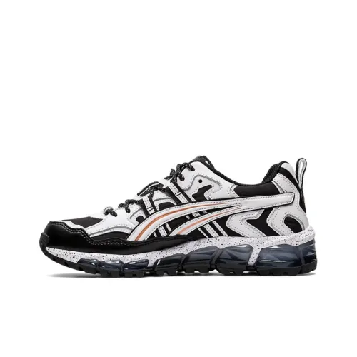 Asics Gel Nandi 360 Low Топ Беговые кроссовки Женские Черный белый