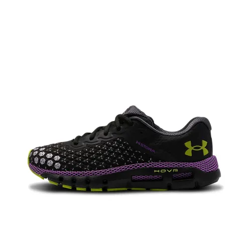 Under Armour Hovr Infinite 2 Low Беговые кроссовки Женские Черный Зеленый