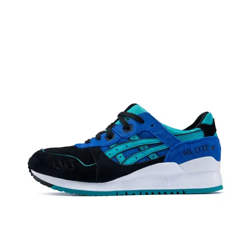 Asics Gel Lyte 3 Low Топ Беговые кроссовки Женские Сине-зеленый