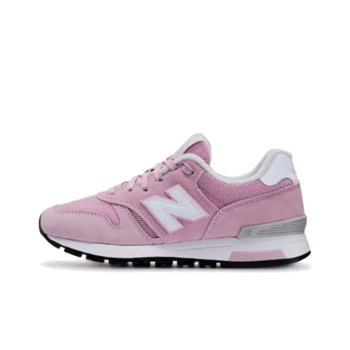 New Balance NB 565 Low Топ Повседневные Беговые Кроссовки Женские Розовые B Ширина