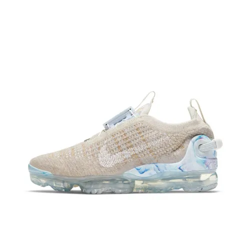 Nike Vapormax 2020 Low Топ Повседневные Беговые Кроссовки Женские Бежево-Желтые