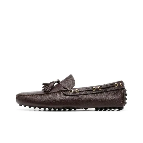 Car Shoe Лоферы с резиновым покрытием, цвет умбра, мужской