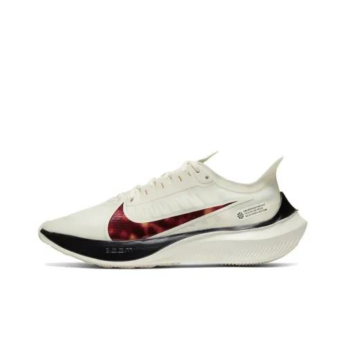 Nike Zoom Gravity 1 Амортизаторы Slip-resistant Низкий топ Тренировочные беговые кроссовки Женские Экрю Ослепительный цвет