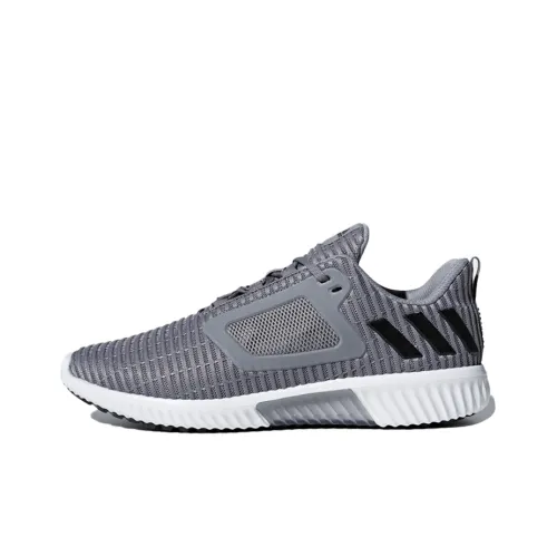 Adidas Climacool Slip-Resistant Низкий Топ Марафон Беговые Кроссовки Мужские Серый Белый