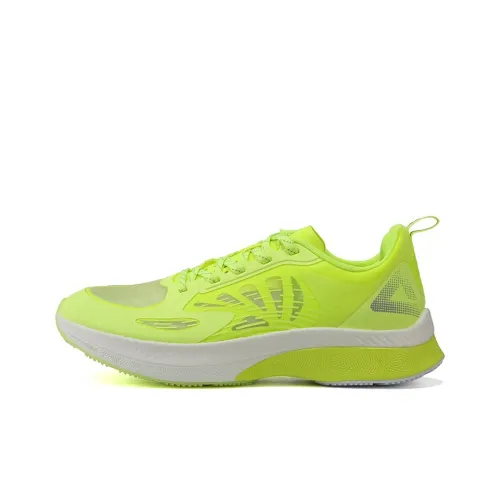 PEAK Taichi UP30 Low Топ Беговые кроссовки Мужские Неоновый зеленый