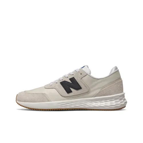 New Balance NB Свежий FoamNB X 70 Амортизация Покрытие Низкий Топ Беговые кроссовки Унисекс Бежевый
