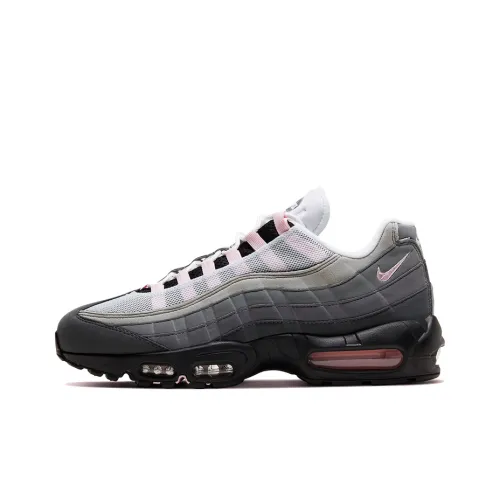 Nike Air Max 95 Low Беговые кроссовки Unisex Серый Розовый