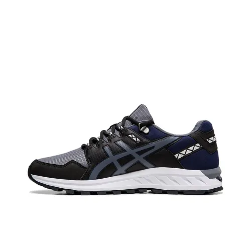 Asics Gel Citrek 1 Low Топ Беговые кроссовки Мужские Черные Серые