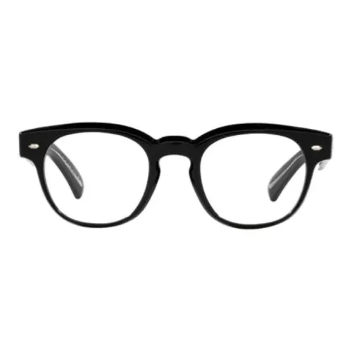 Oliver Peoples Ацетат Нерегулярная форма Оправа для очков Унисекс Черный