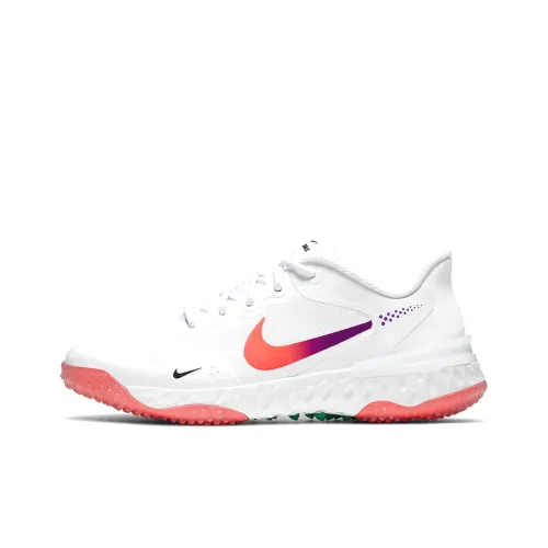 nike Huarache Elite 3 Амортизирующие шоки противоскользящий низкий топ обувь для женщин белый розовый синий