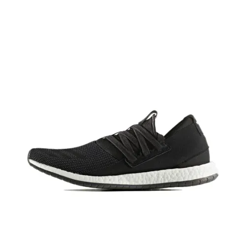 Adidas Slip-resistant Low Top Повседневные Беговые кроссовки Мужские Черно-белые