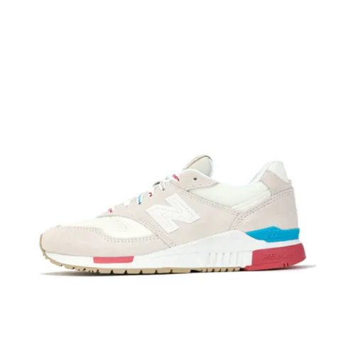 New Balance NB 840 Low Топ Марафон Беговые кроссовки Женские Бежевый B Ширина