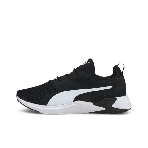 PUMA Disperse XT Амортизация Износостойкие Низкие Кроссовки для Бега Мужские Черно-Белые