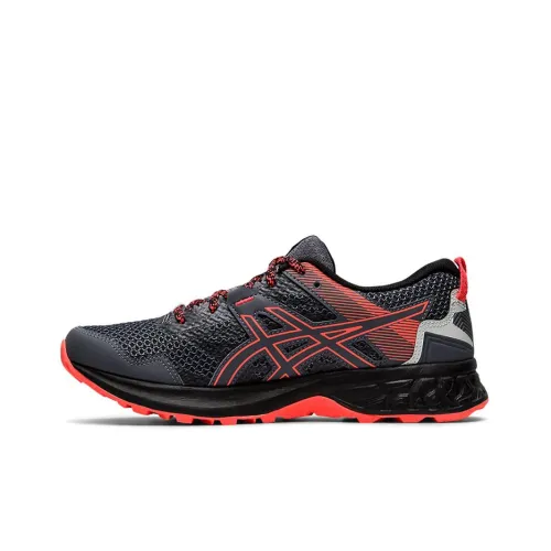 Asics Gel Sonoma 5 Low Топ Беговые кроссовки Женские Серый Красный