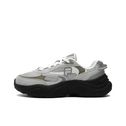 FILA FUSION Conch II Conch Shoes Беговые кроссовки Низкий верх Светло-серый Женский