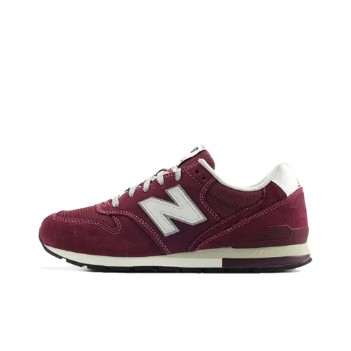 New Balance NB 996 Low Топ Повседневные Беговые Кроссовки Унисекс Бордовый