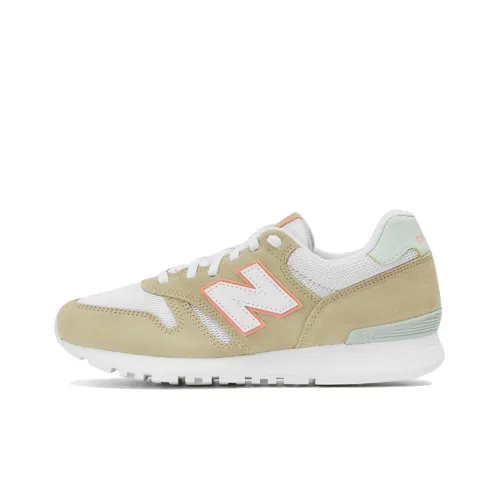 New Balance NB 565 Low Топ Повседневные Беговые Кроссовки Унисекс Коричневый Белый