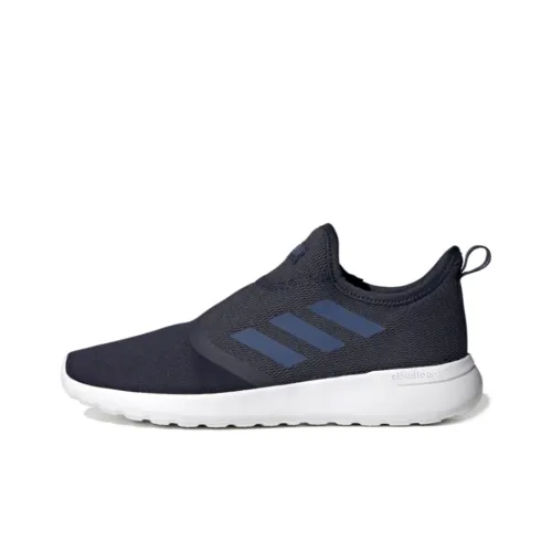 Adidas Lite Racer Slip On Противоскользящие Легкие Баланс Низкие Беговые кроссовки Мужские Синие
