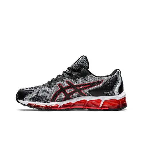 Asics Gel Quantum 360 6 Low Топ Беговые кроссовки Мужские Серый Красный