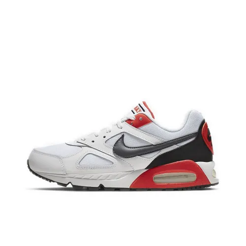 Nike Air Max Ivo Low Топ Air Cushion Повседневные Беговые Кроссовки Мужские Белый Красный