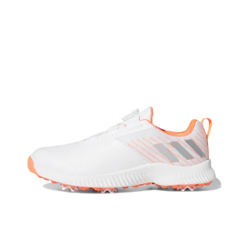 Adidas Response Bounce BOA 2 Нескользящий Легкий Низкий Топ Беговые кроссовки Женские Серый Белый Оранжевый