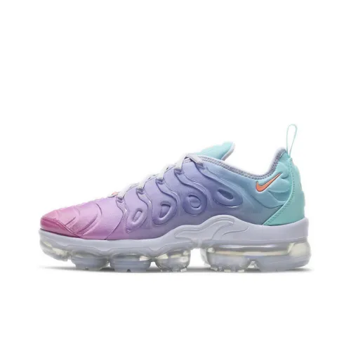 Nike Air Vapormax Plus Low Топ Беговые кроссовки Унисекс Радужный Градиентный