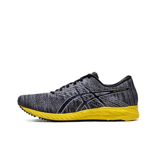 Asics Гель DS Trainer 24 Дышащий И Износостойкий Низкий Топ Беговые кроссовки Мужские Черные Серые