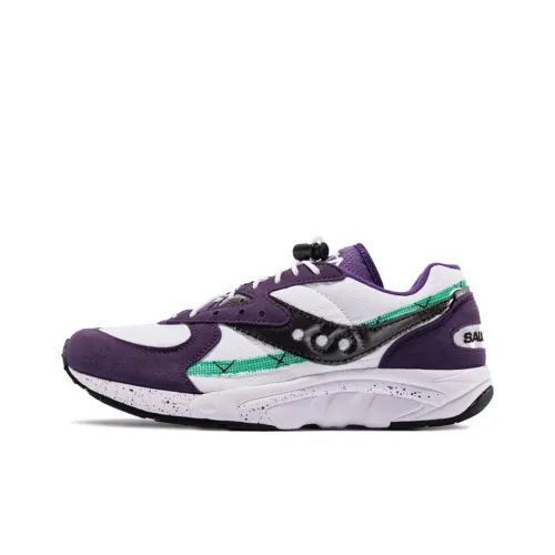 Saucony Aya Slip-Resistant Breathable Lightweight Low-Top Running Shoes Men's Purple White Сaucony Aya Противоскользящий Дышащий Легкий Низкий Топ Беговые Кроссовки Мужские Фиолетовый Белый