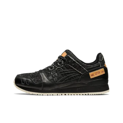 Asics Gel Lyte 3 Low Топ Повседневные Беговые Кроссовки Мужские Черные