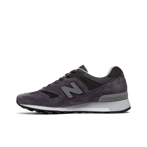 New Balance NB 577 Low Топ Беговые кроссовки Унисекс Темно-серый D Ширина