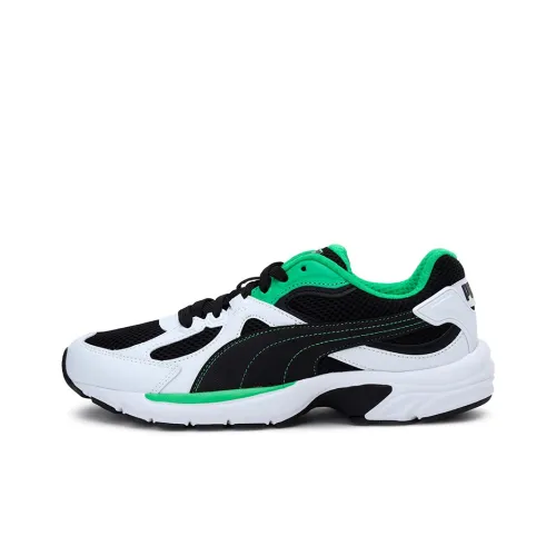 PUMA Axis Slip-Resistant Lightweight And Breathable Низкие Беговые Кроссовки Унисекс Белый Зеленый