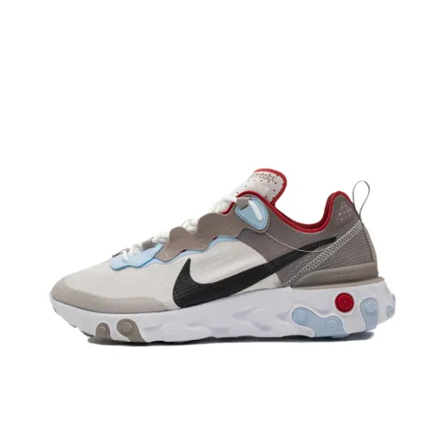 Nike React Element 55 Беговые кроссовки Низкий топ Унисекс
