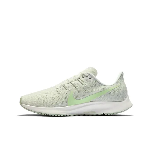 Nike Pegasus 36 Non Slip Легкий Низкий Топ Беговые кроссовки Женские Светло-зеленый цвет травы