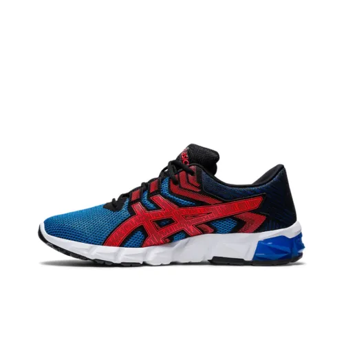 Asics Gel Quantum 90 2 Амортизация Низкий Топ Беговые Кроссовки Мужские Красный Синий