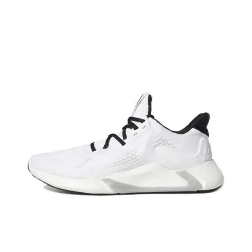 Adidas Edge Xt Амортизация Стойкий к истиранию Дышащий Легкий Низкий Топ Повседневные Беговые кроссовки Мужские Белый Черный