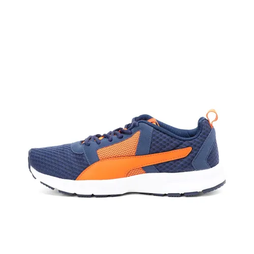 PUMA Deng Idp Low Беговые кроссовки Унисекс Синие Оранжевые