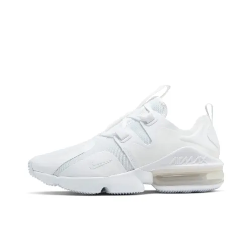 Nike Air Max Infinity Low Топ Беговые кроссовки Женские Белые